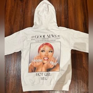 Size small Meg Thee Stallion Good News Hoodie